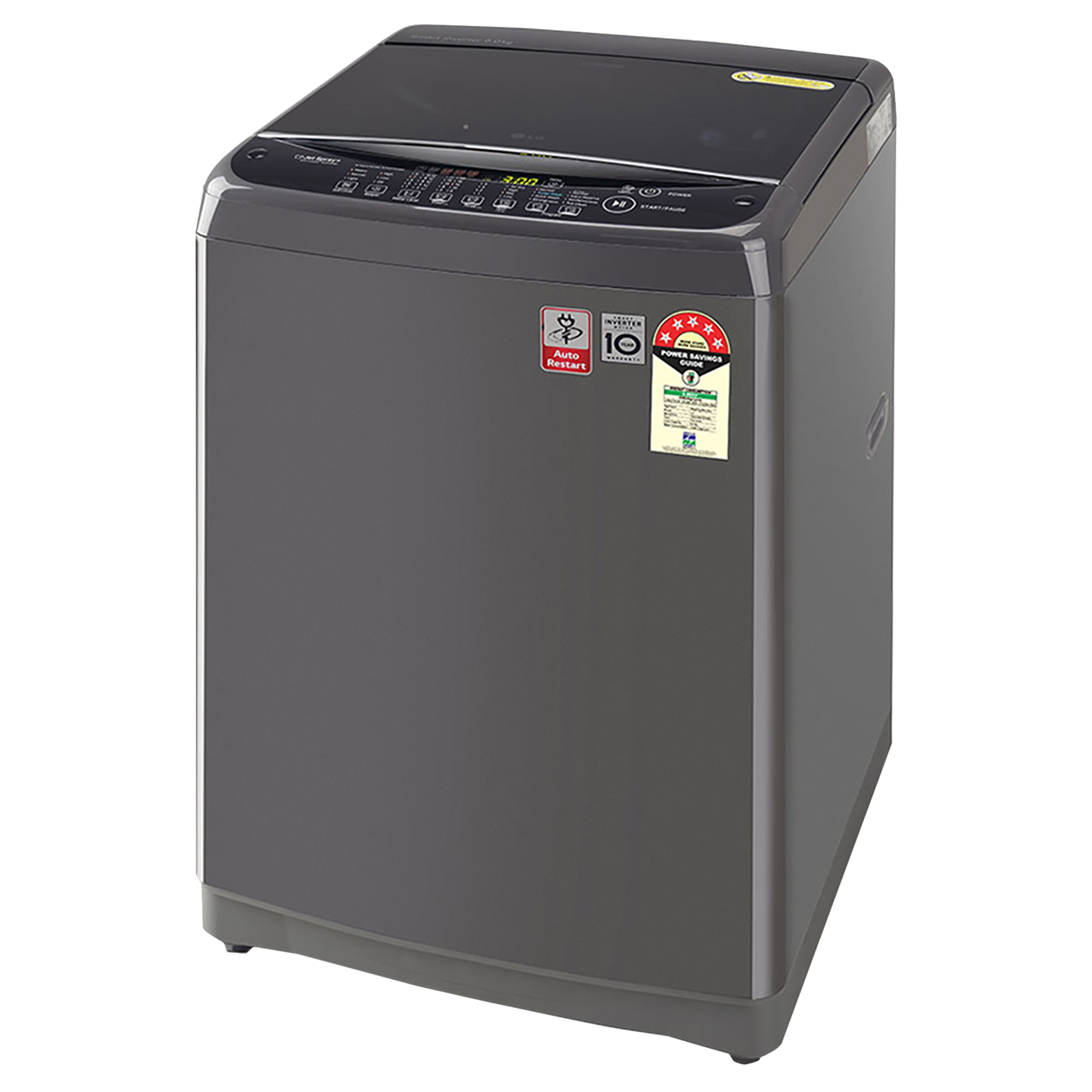 lg 8 kg 5 star with smart inverter technology